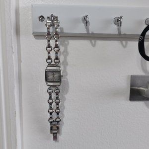 Minicci Women's Feminine SILVER TONE 2 STRANDS Bracelet Quartz Watch